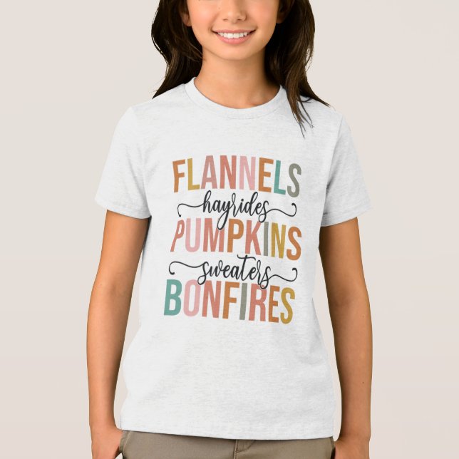 Es ist wieder Fall Tri-Blend Shirt (Vorderseite)