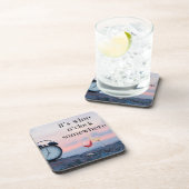 Es ist Wine O'Clock Irgendwo auf einem Getränkeuntersetzer (Rechte Seite)