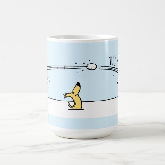 Es ist Winter Coffee Tasse (Mittel)