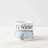 Es ist Winter Espressotasse (Vorderseite)