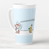 Es ist Winter Latte Tasse (Linke Ecke)