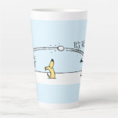 Es ist Winter Latte Tasse (Vorderseite)