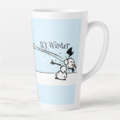 Es ist Winter Latte Tasse (Rechts)