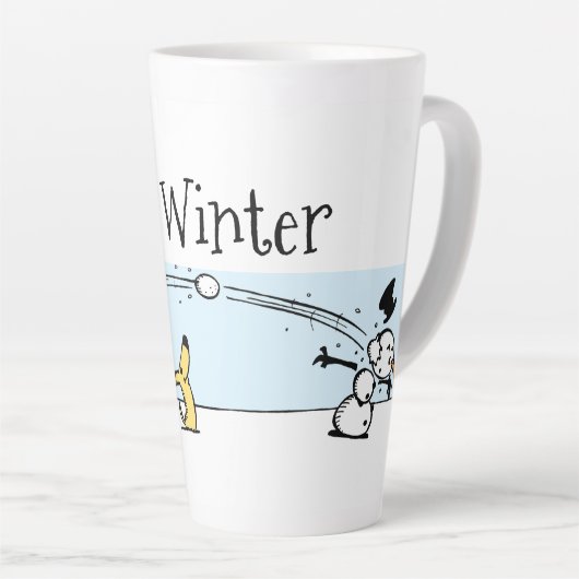 Es ist Winter Milchtasse (Rechte Ecke)