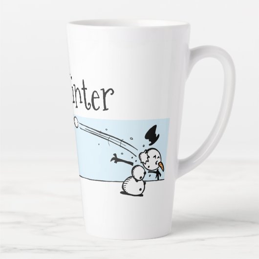 Es ist Winter Milchtasse (Rechts)