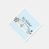 Es ist Winter Serviette (Ecke)