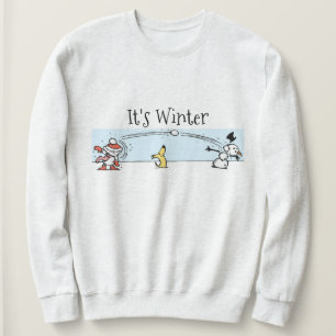 Es ist Winter Sweatshirt
