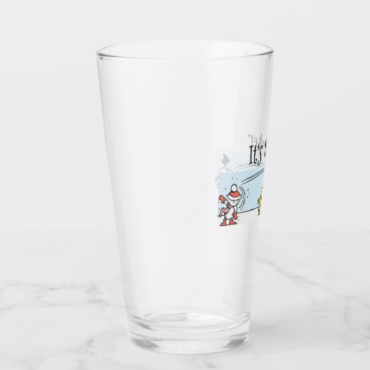 Es ist Winterglas-Cup Glas (Rechts)