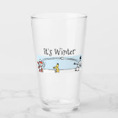 Es ist Winterglas-Cup Glas (Vorderseite)
