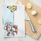 Es ist Winterküchenhandtuch Geschirrtuch (Viertel Falte)