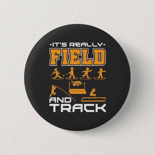 Es ist wirklich Field and Track Thrower Jumper Button (Vorderseite)