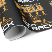 Es ist wirklich Field and Track Thrower Jumper Geschenkpapier (Rolleneckpunkt)