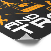 Es ist wirklich Field and Track Thrower Jumper T-S Poster (Ecke)