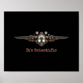 Es ist wissenschaftlich Poster