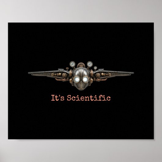 Es ist wissenschaftlich Poster (Vorne)