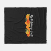 Es ist Y’all Niedlich Fall Creative Lässig Fleecedecke (Vorderseite (Horizontal))