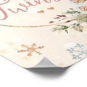 Es ist Zehntausend Winter Baby Dusche Sprinkle Sch Poster (Ecke)