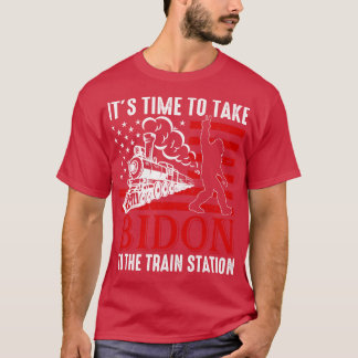 Es ist Zeit, Bidon zum Bahnhof Bigfoo zu bringen T-Shirt