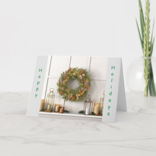 ES IST **ZEIT, CHRISTMAS ZU FEIERN** KARTE (Vorderseite)