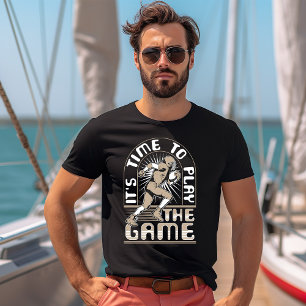 Es ist Zeit, das Spiel-T-Shirt zu spielen T-Shirt