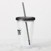 Es ist Zeit, die Therapie in Grunge zu normalisier Acryltrinkbecher (Links)