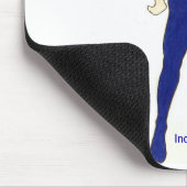 Es ist Zeit (diese Belastung festlegen) Mousepad (Ecke)