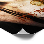 Es ist Zeit! Drucken Poster (Ecke)