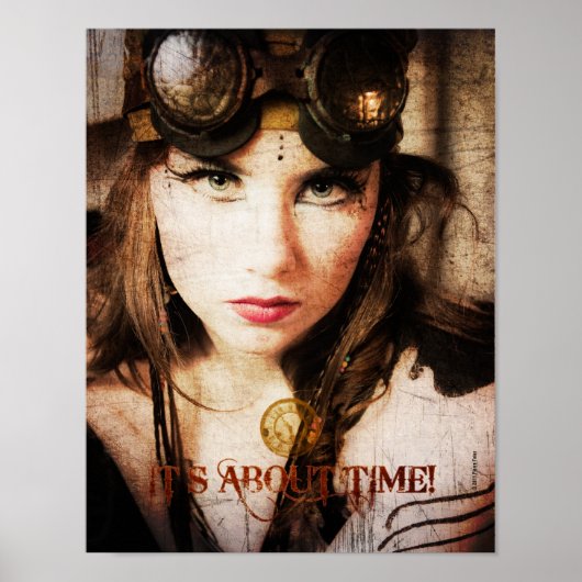 Es ist Zeit! Drucken Poster (Vorne)