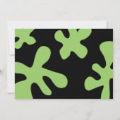 Es ist Zeit!  Einladung zum Geburtstag (Rückseite)