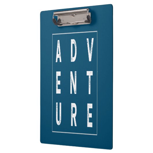 Es ist Zeit für Abenteuer Klemmbrett (Links)