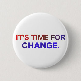 Es ist Zeit für Änderungs-Knopf Button