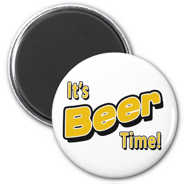 Es ist Zeit für Beer! Magnet (Vorne)