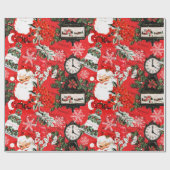 Es ist Zeit für das Weihnachtsgebäck Geschenkpapier (Flach)