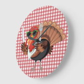 Es ist Zeit für die Türkei mit Unterstützung des r Große Wanduhr (Winkel)