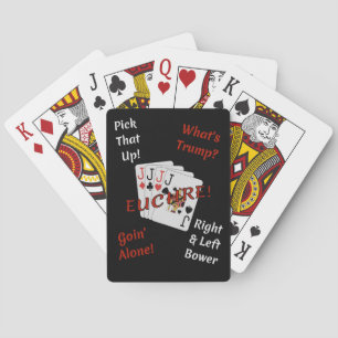 Es ist Zeit für Euchre! Bicycle Spielkarten