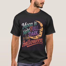 Es ist Zeit für Halloween. Halloween-T - Shirt