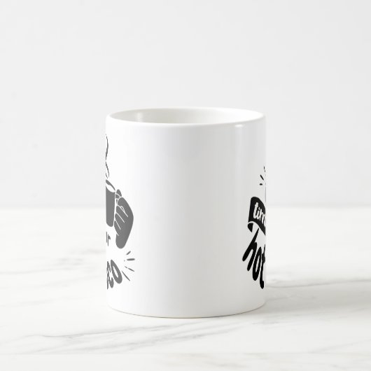 Es ist Zeit für heißes Coco Kaffeetasse (Mittel)