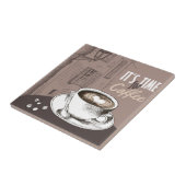 Es ist Zeit für Kaffee Fliese (Seite)