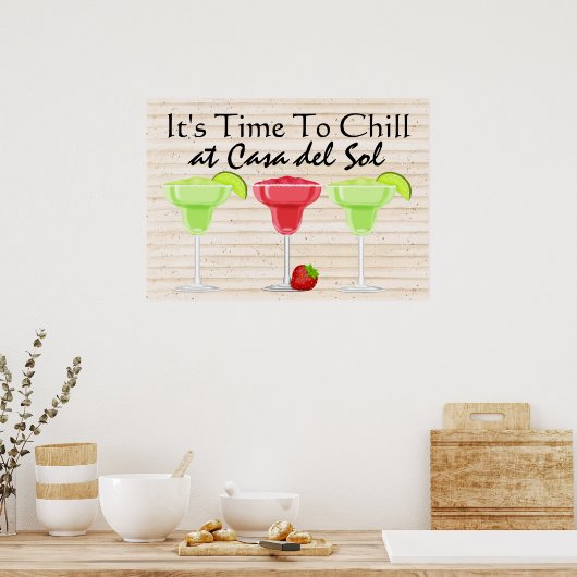 Es ist Zeit für KINDER Poster (Küche)