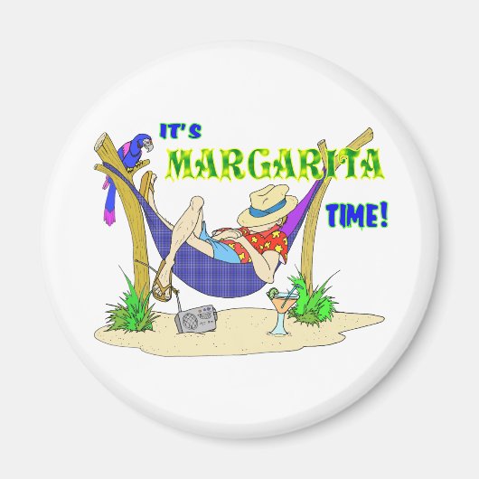 Es ist Zeit für MARGARITA Magnet (Vorne)