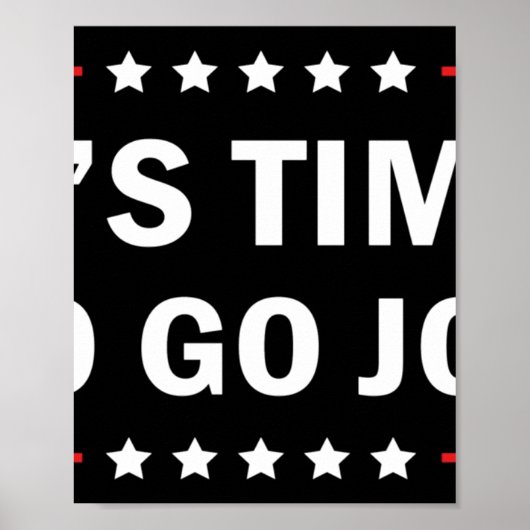 Es ist Zeit, Joe zu gehen Poster (Vorne)