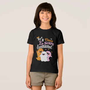 Es ist Zeit, Menschen zu erschrecken! Süße Hallowe Tri-Blend Shirt