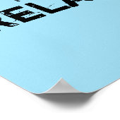 Es ist Zeit, sich zu entspannen. Poster (Ecke)