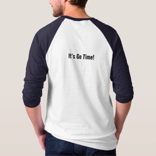 Es ist Zeit! T-Shirt (Rückseite)