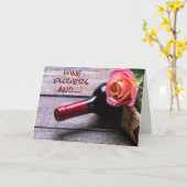 ES IST ZEIT, "US" LIEBENDE KARTE ZU FEIERN (Gelbe Blume)