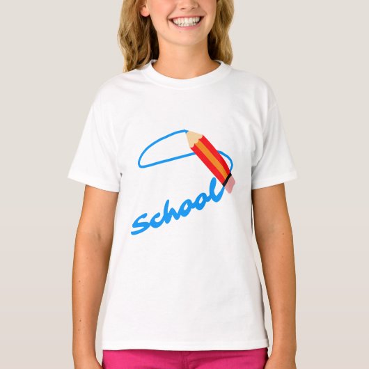 Es ist Zeit, wieder zur Schule zu gehen T-Shirt (Vorderseite)