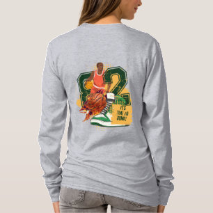 Es ist Zeit zu entkommen! Retro Basketball Grafik T-Shirt