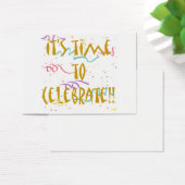 Es ist Zeit zu feiern!! (Schreibtisch)