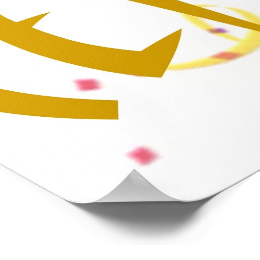 Es ist Zeit zu feiern!! Poster (Ecke)