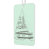 Es ist Zeit zu reisen Autolufterfrischer (Links)